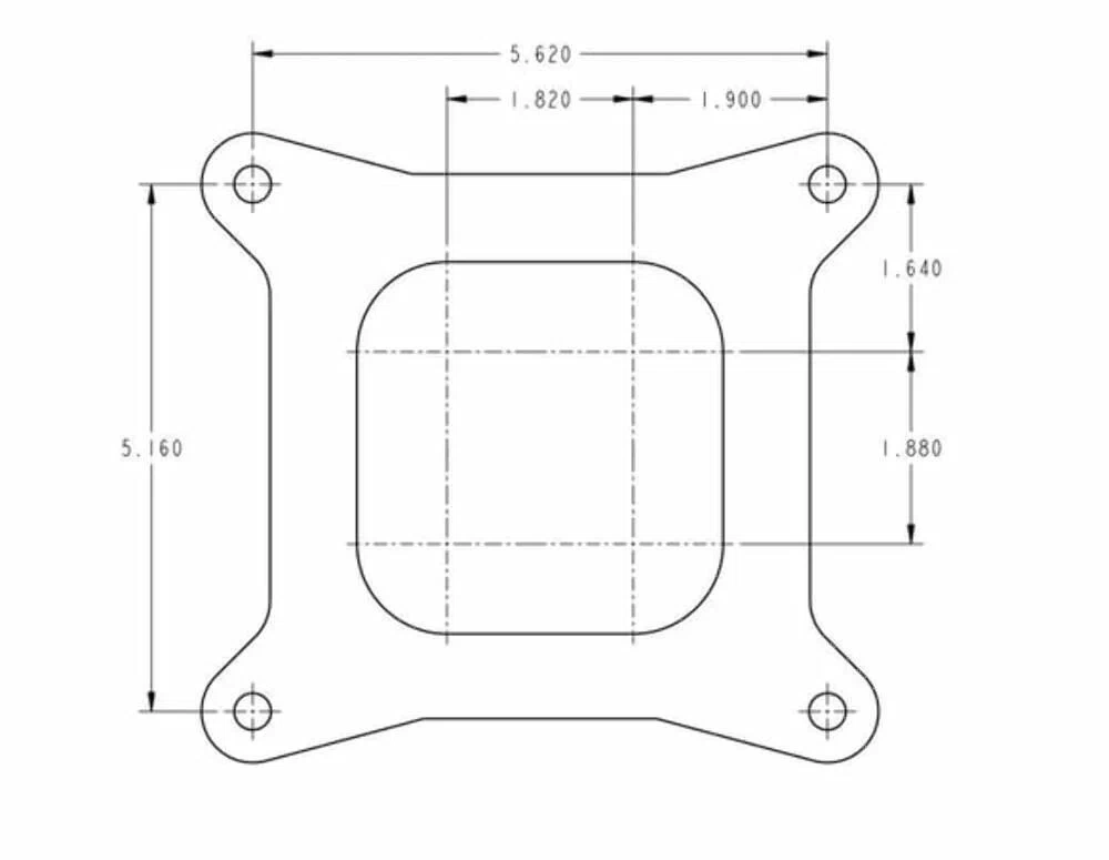 600 CFM Marine Carburetor - 0-80492